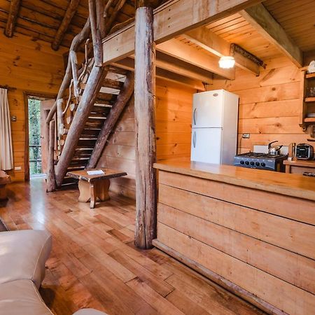 Huilo Huilo Cabanas Del Bosque Puerto Fuy Esterno foto