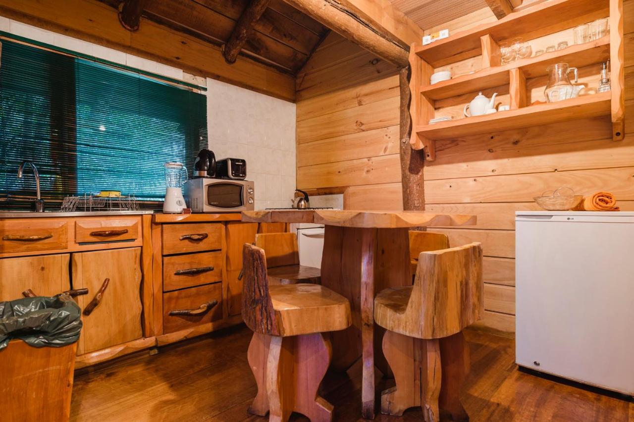 Huilo Huilo Cabanas Del Bosque Puerto Fuy Esterno foto