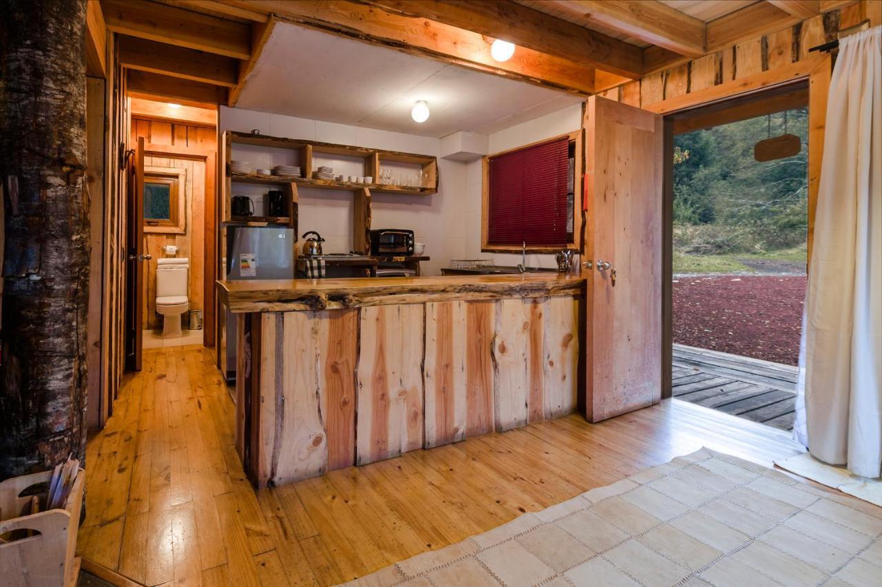 Huilo Huilo Cabanas Del Bosque Puerto Fuy Esterno foto