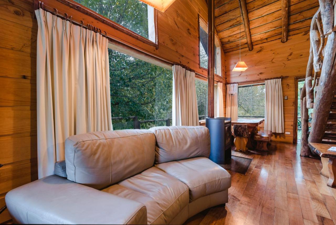 Huilo Huilo Cabanas Del Bosque Puerto Fuy Camera foto
